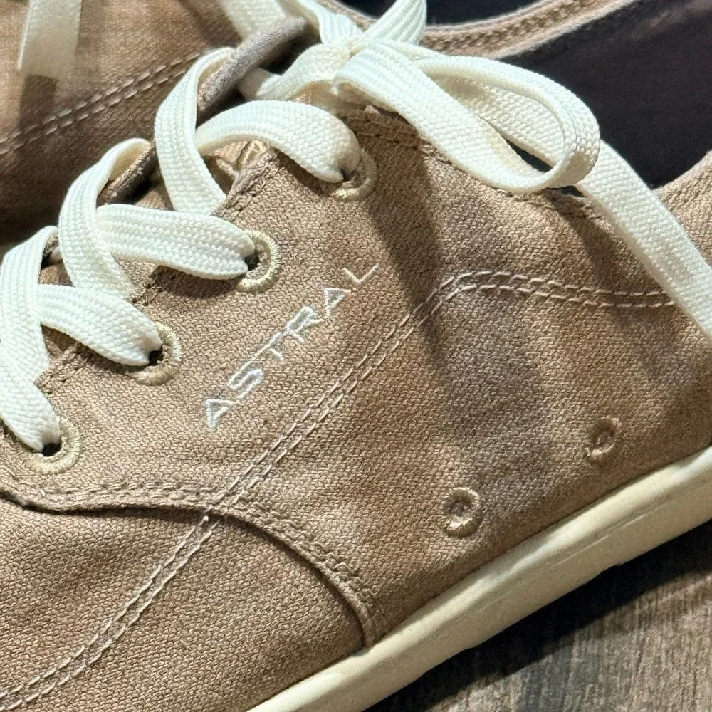 Astral Unisex Loyak Hemp Minimalist Shoes, Desert Khaki, 9.5M/ 10.5W